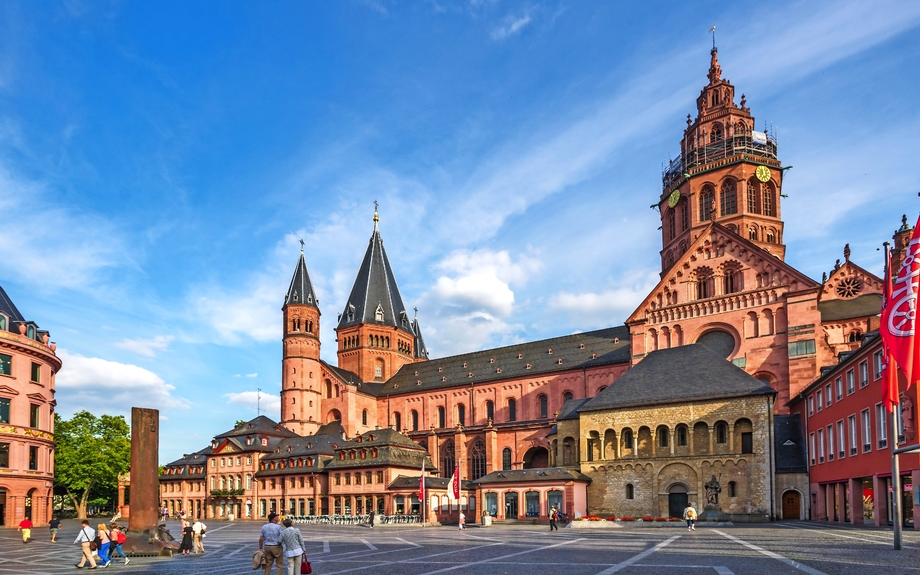 Mainzer Dom und Domplatz 