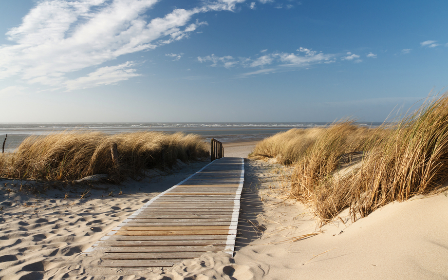 Nordsee-Strand auf Langeoog