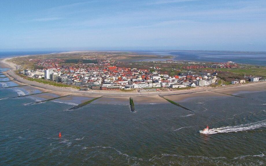 Luftaufnahme Insel Norderney