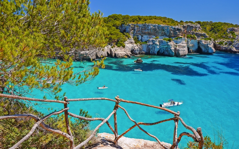 Bucht Cala Macarelleta, Menorca