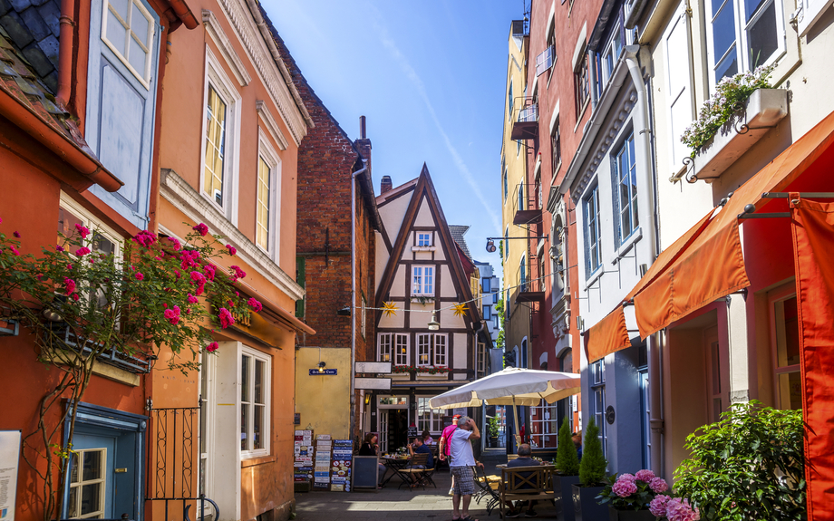 der Schnoor in Bremen