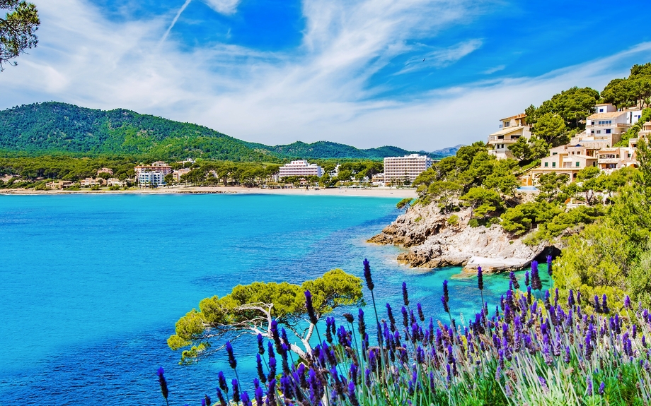 Mittelmeer Mallorca Küste Bucht von Canyamel