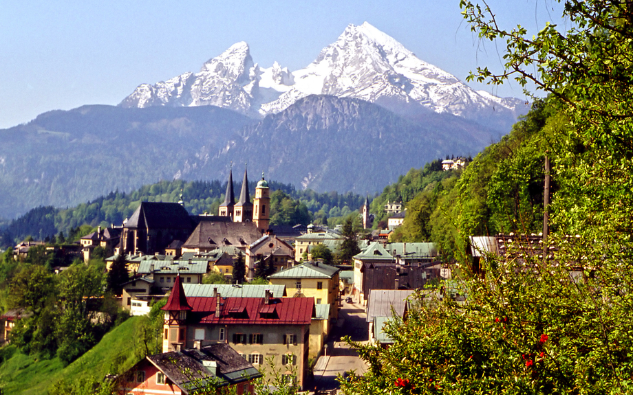 Bad Reichenhall in Bayern, Deutschland