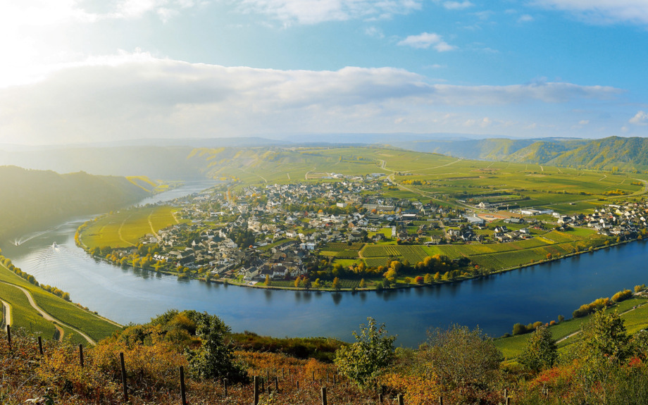 Piesport an der Mosel