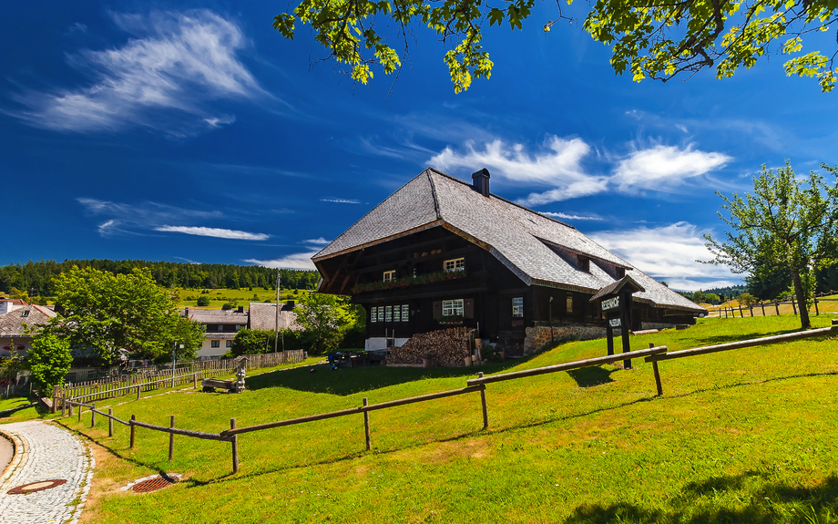 Schwarzwaldhaus Resenhof im Bernau im Schwarzwald, Deutschland 