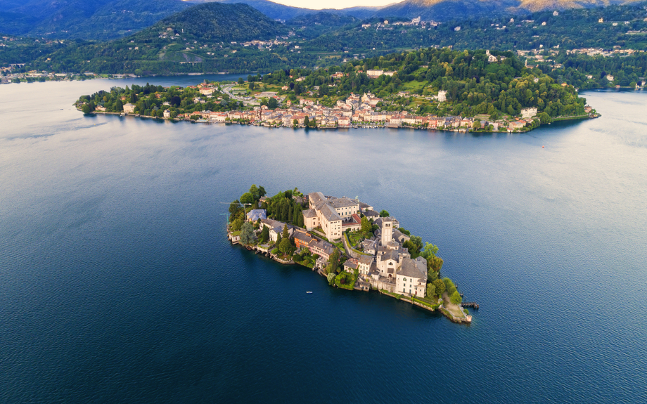 Insel San Giulio im Ortasee