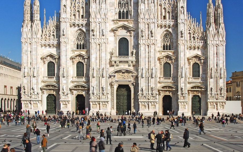 Mailänder Dom - Dom von Mailand 2553