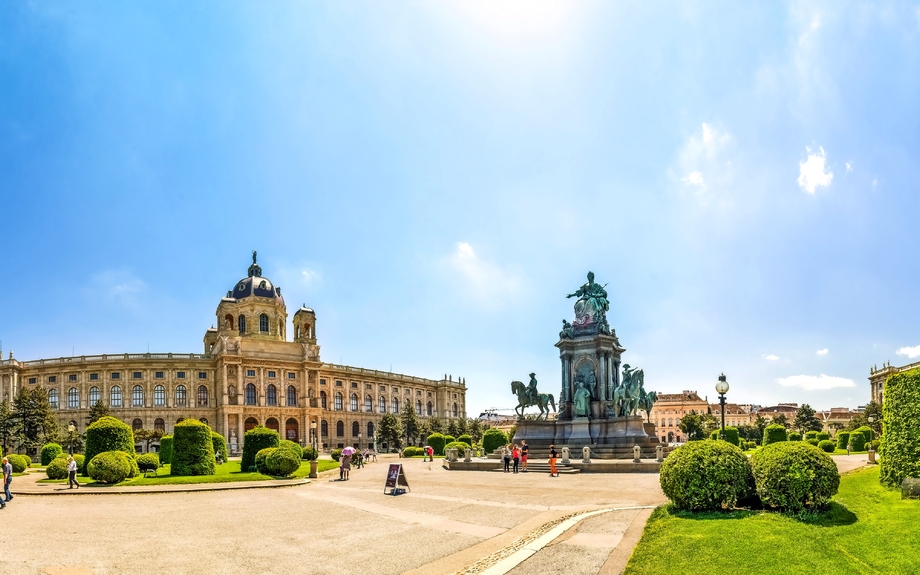 Maria-Theresien-Platzes in Wien