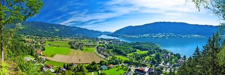 Panorama Ossiacher See, Österreich