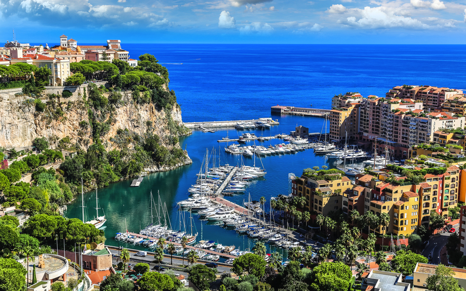 prince's palace in Monte Carlo, Monaco