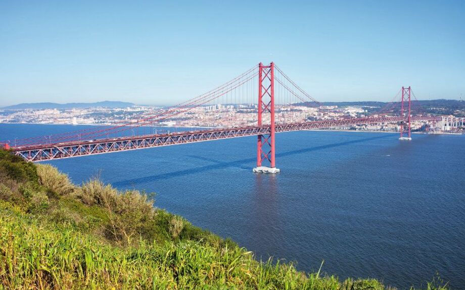 Brücke des 25. April in Lissabon