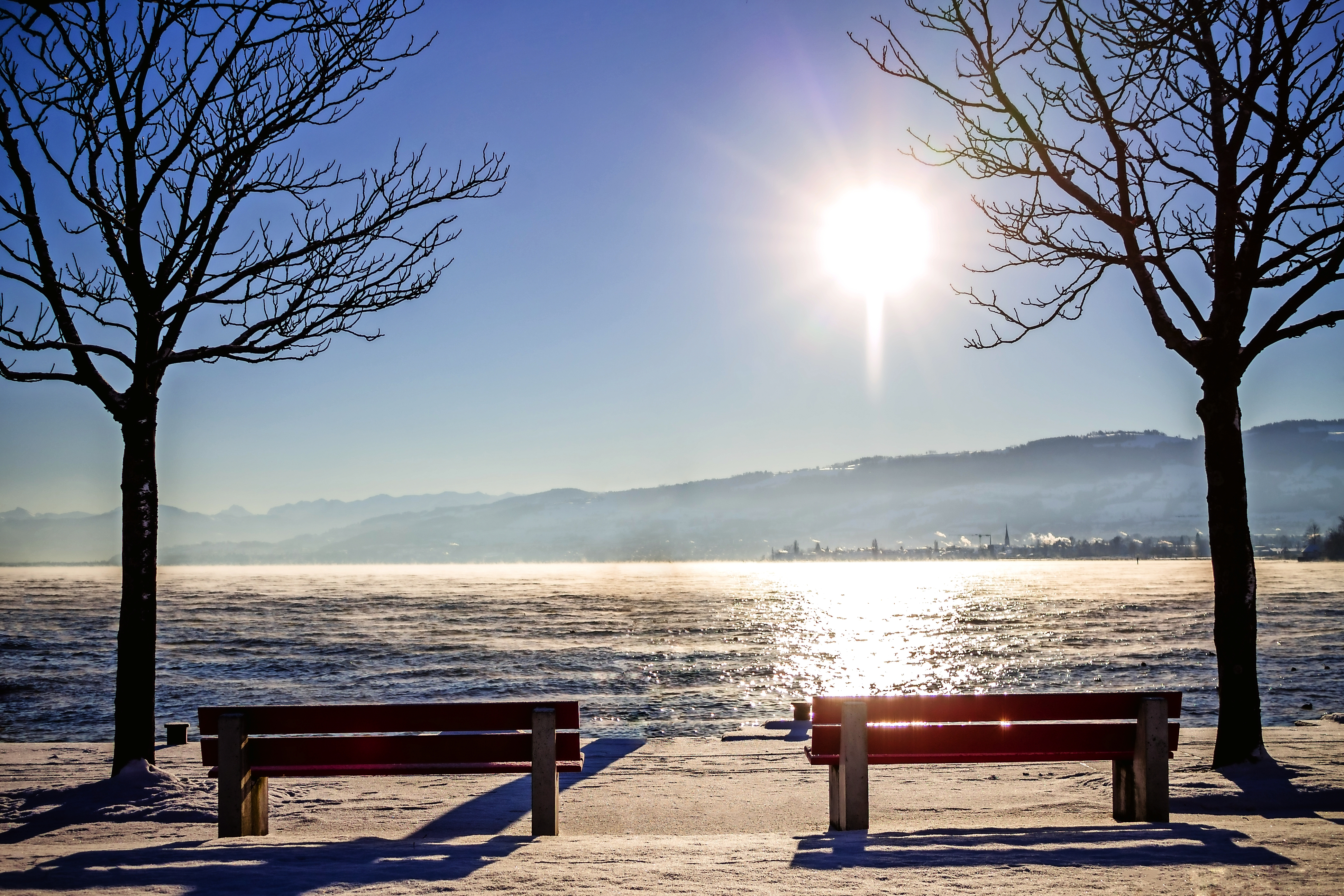 Bodensee im Winter 