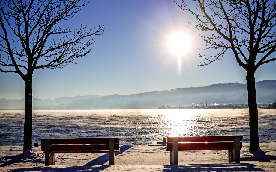 Bodensee im Winter 