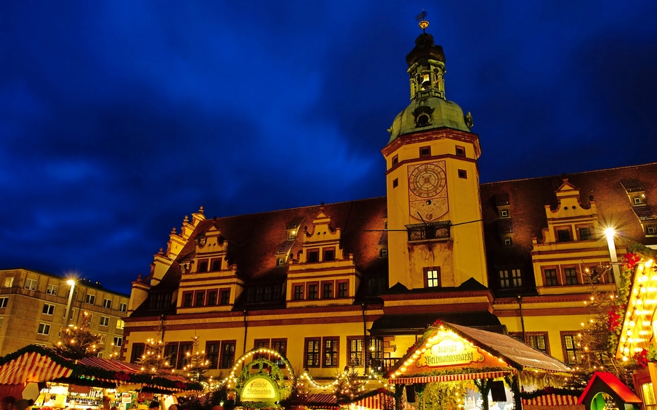 Weihnachtsmarkt in Leipzig