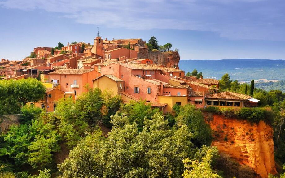 Roussillon in der Provence