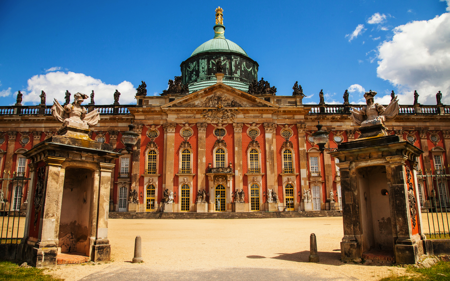 Schloss Sanssouci in Potsdam, Deutschland