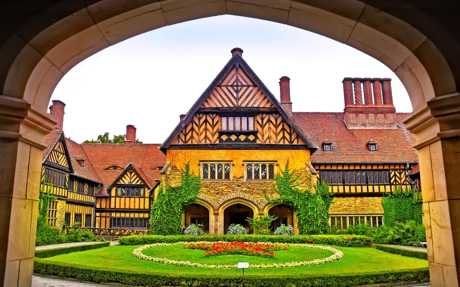 Schloss Cecilienhof in Potsdam, Deutschland