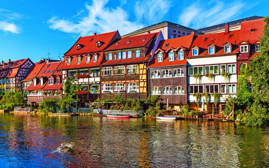 Altstadt in Bamberg, Deutschland