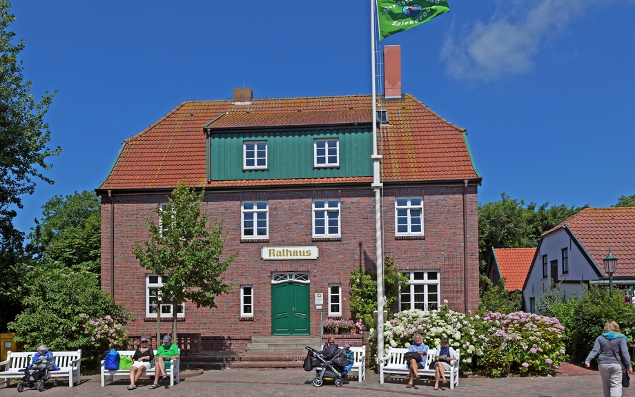 Rathaus, Nordsee Spiekeroog
