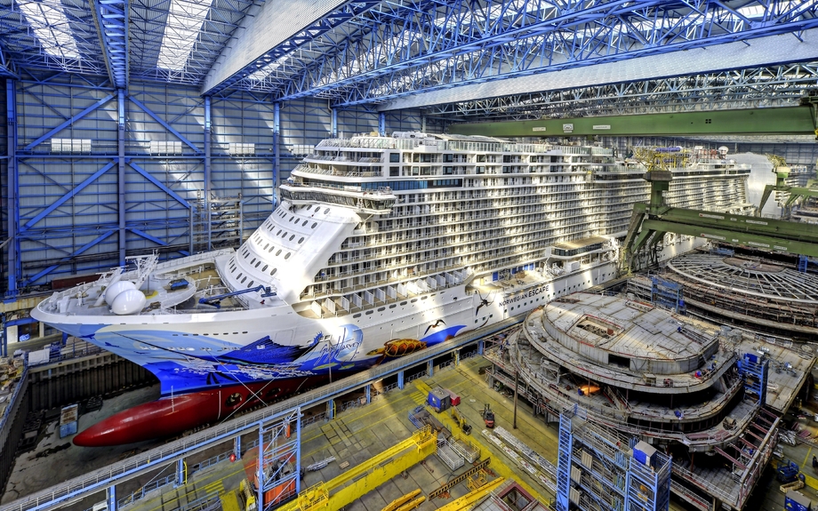 Meyer Werft in Papenburg