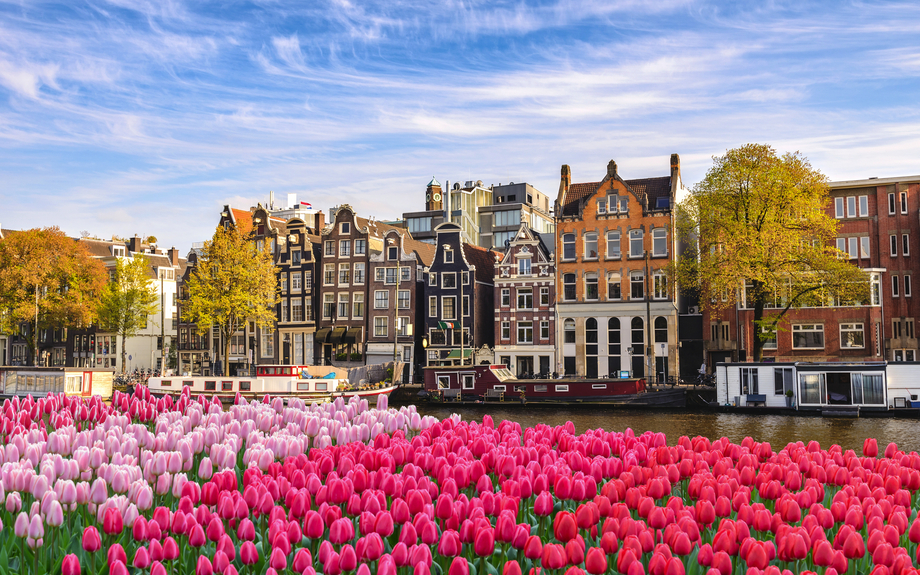 Amsterdam im Frühling