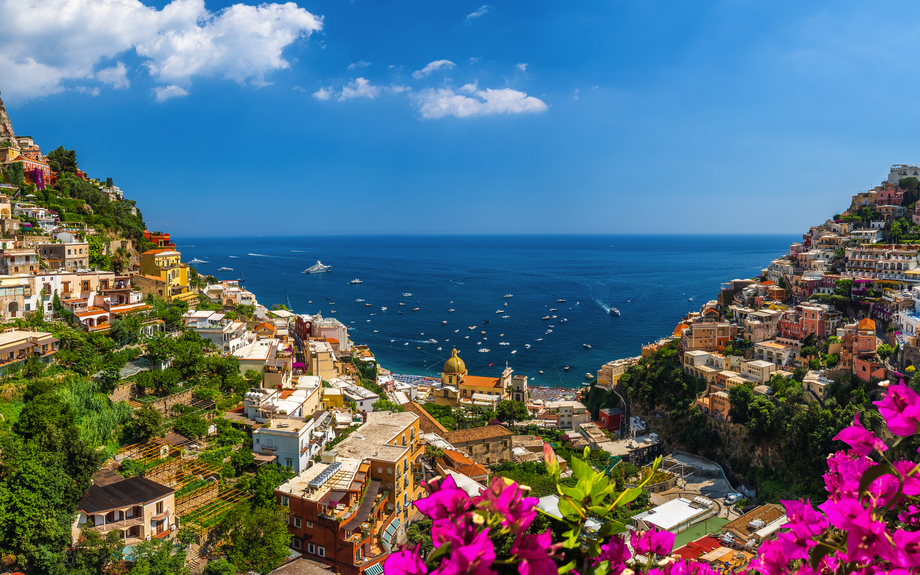 Positano an der Amalfiküste