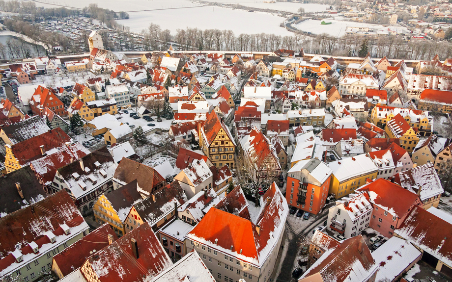 winterliches Nördlingen