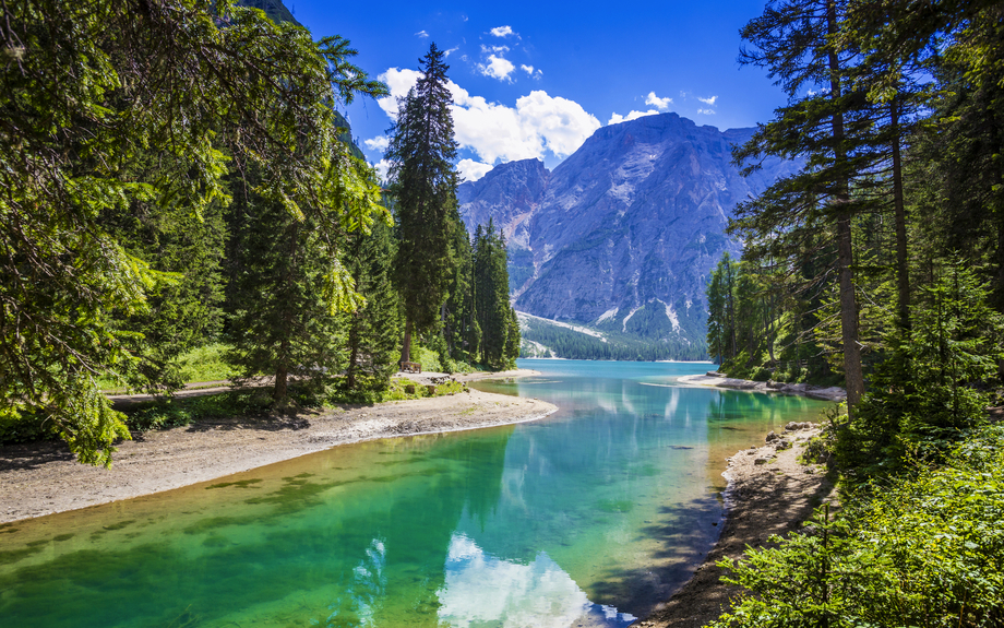 Pragser Wildsee mit Seekofel