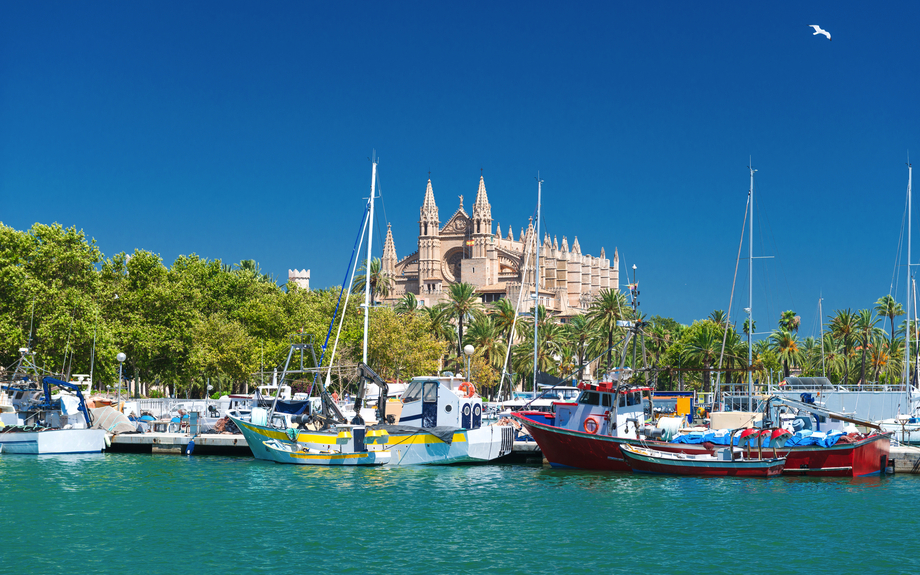 Blick auf Palma