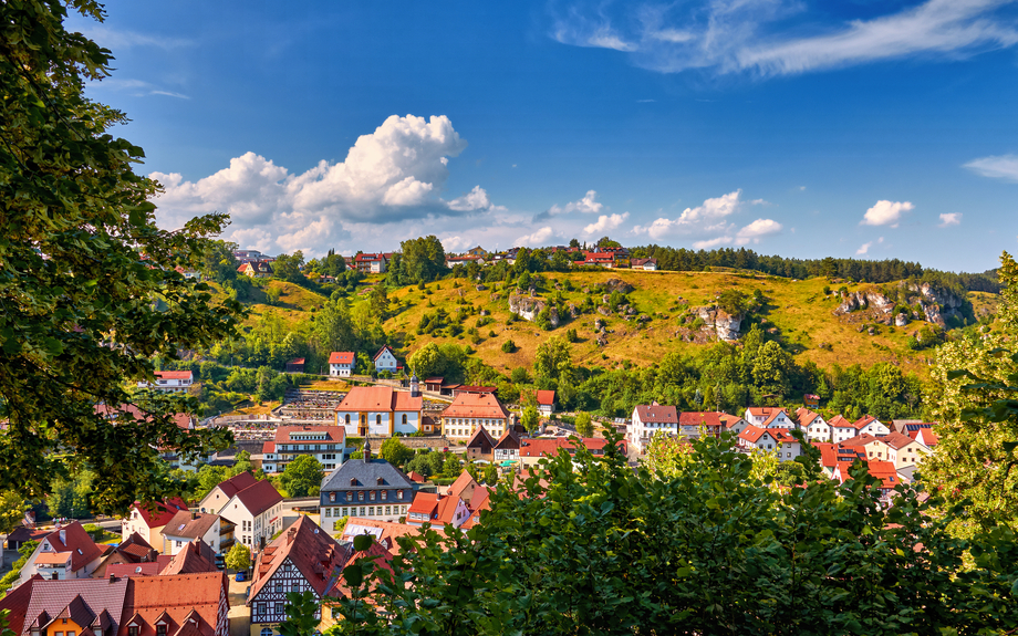 Pottenstein in der Fränkischen Schweiz, Deutschland