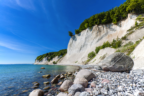 Kreidefelsen auf der Insel Rügen