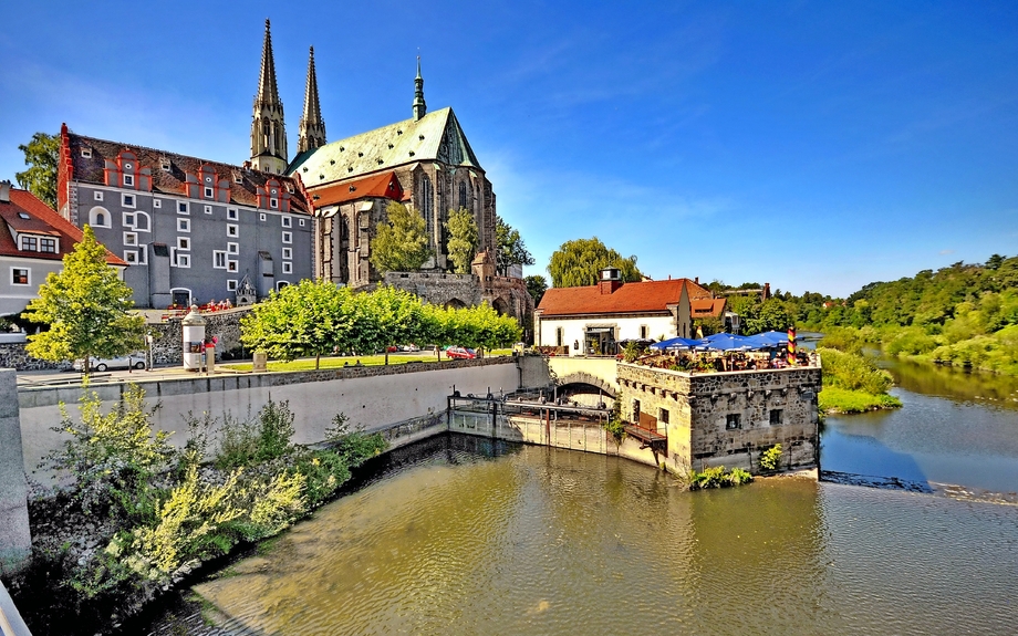 Blick auf Görlitz in Sachsen, Deutschland