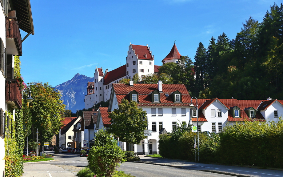 Hohes Schloss in Füssen im Allgäu