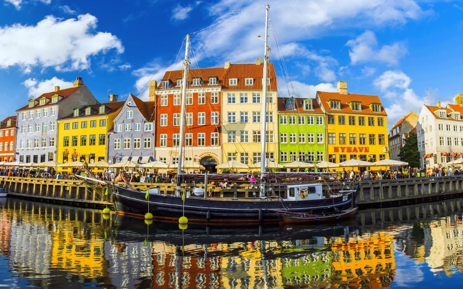 Nyhavn in Kopenhagen