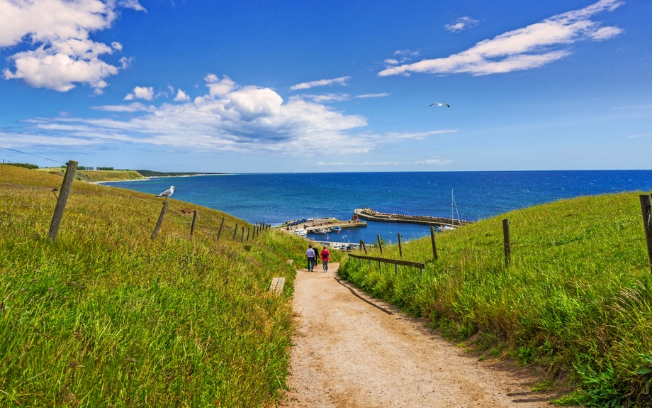 Naturlandschaft in Ystad, Schweden