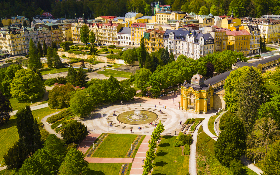 Panorama von Marienbad 