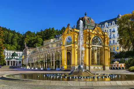 Hauptkurkolonnade in Marienbad