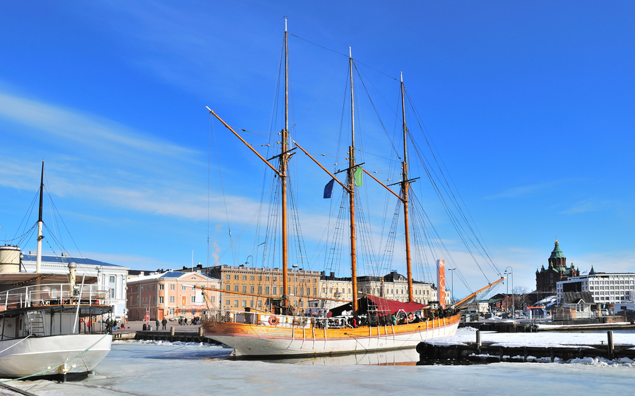 Südhafen von Helsinki, Finnland