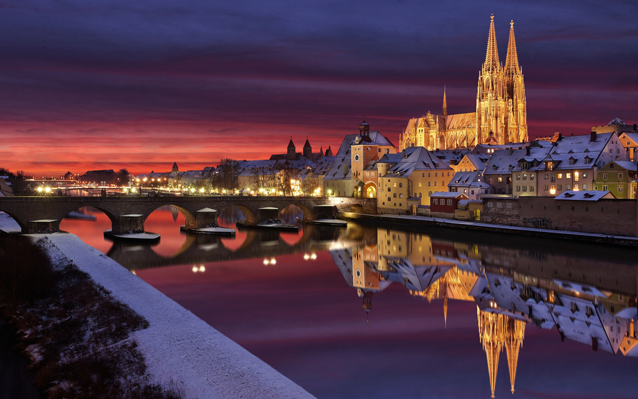 Winter in Regensburg 