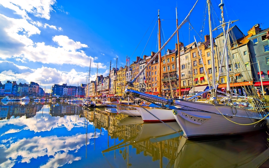 Honfleur Old Basin, Normandie