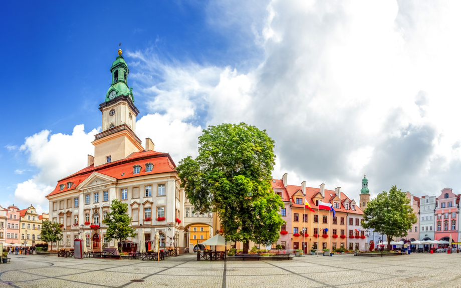 Rathaus in Jelenia Góra/Hirschberg