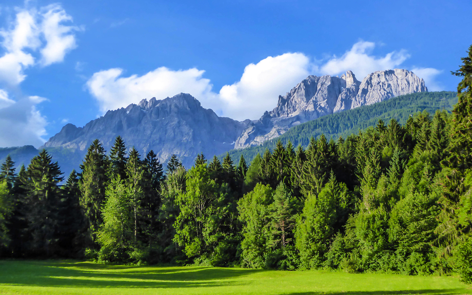 die Lienzer Dolomiten am Südrand Österreichs