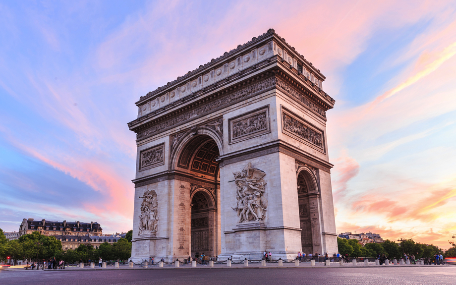 Champs-Elysees in Paris