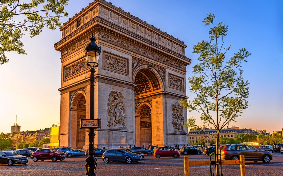 Arc de Triomphe in Paris