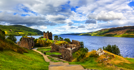 Urquhart Castle am Loch Ness