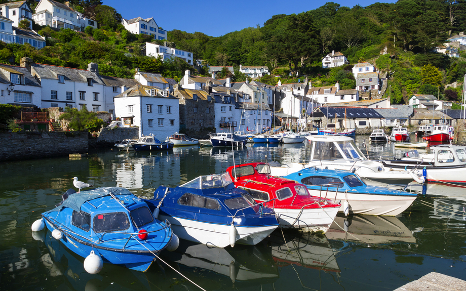 Hafen von Polperro