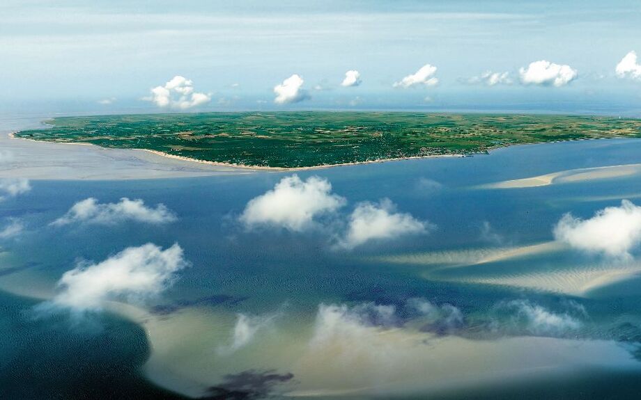 Blick auf Föhr