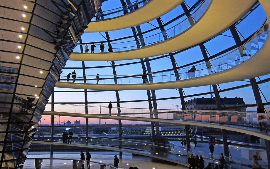 Kuppel im Reichstag