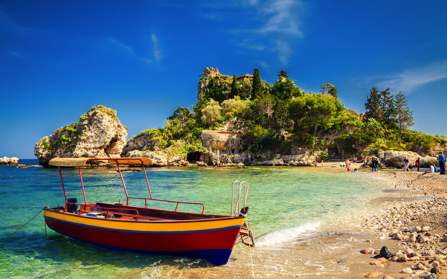 Isola Bella vor der Ostküste Siziliens