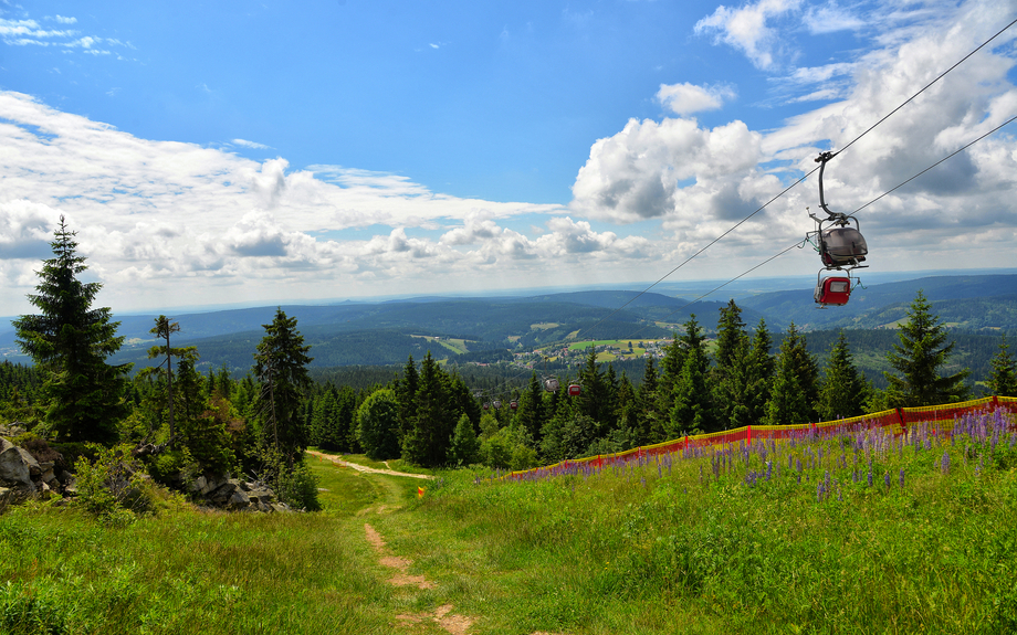 Seilbahn am Ochsenkopf